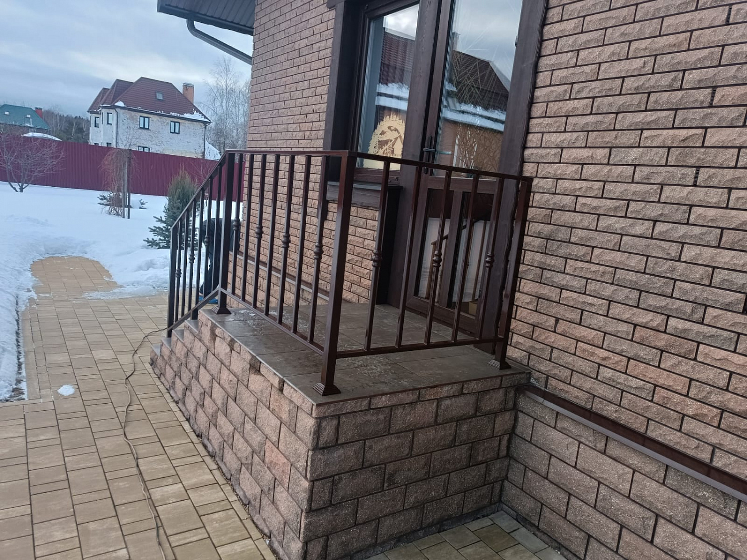 Уличные перила для крыльца